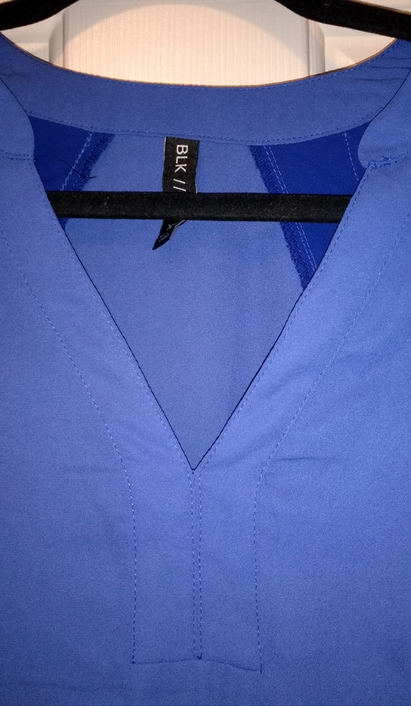 NWOT Cap Shoulder Short Sleeve Professional Blouse